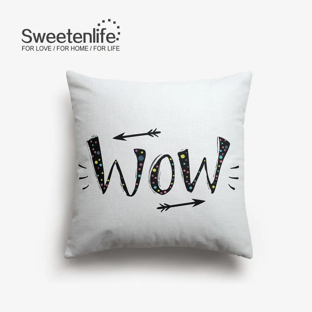 Sweetenlife Американский Стильный чехол для подушки 50x50 см белая льняная Подушка домашний декор с высоким уровнем Класс удобные Наволочки домашний декор - Цвет: SL0454