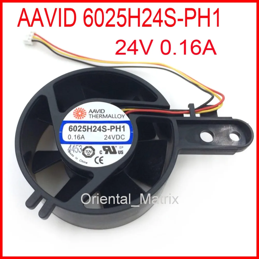 

Бесплатная доставка DC06025SH24RC 6025H24S-PH1 24V 0.16A для Samsung X4300 охлаждающий вентилятор