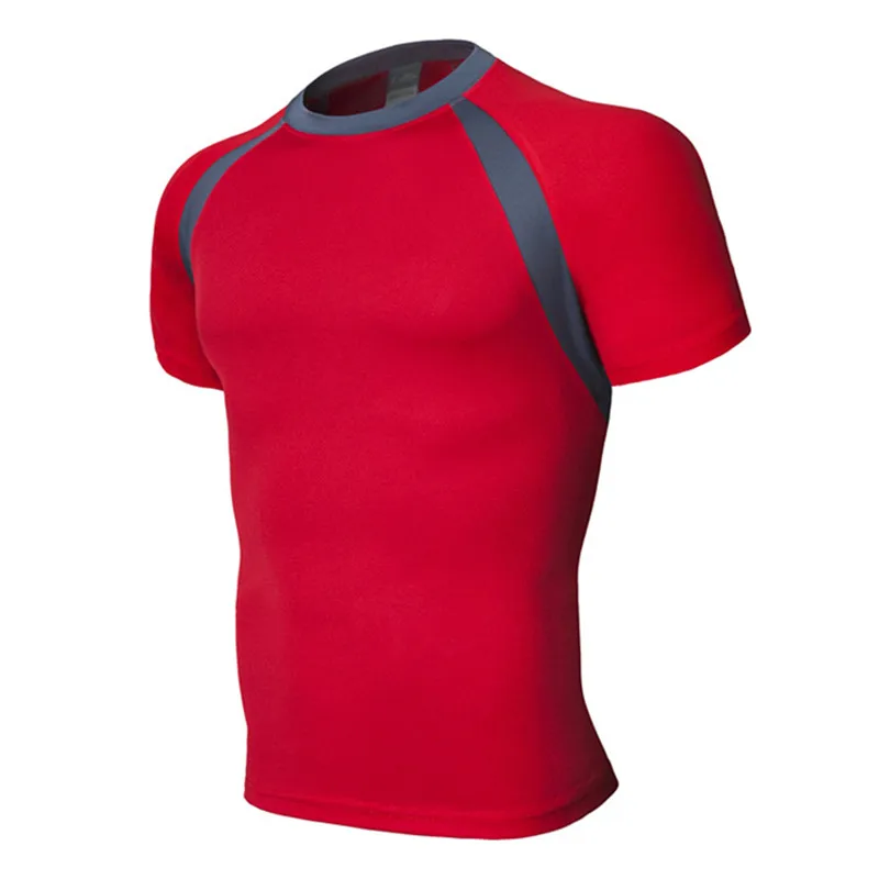 2019 Summer Fashion New Men's Casual Round Neck Short Sleeve T-shirt / Slim Quick-drying Breathable Comfortable |