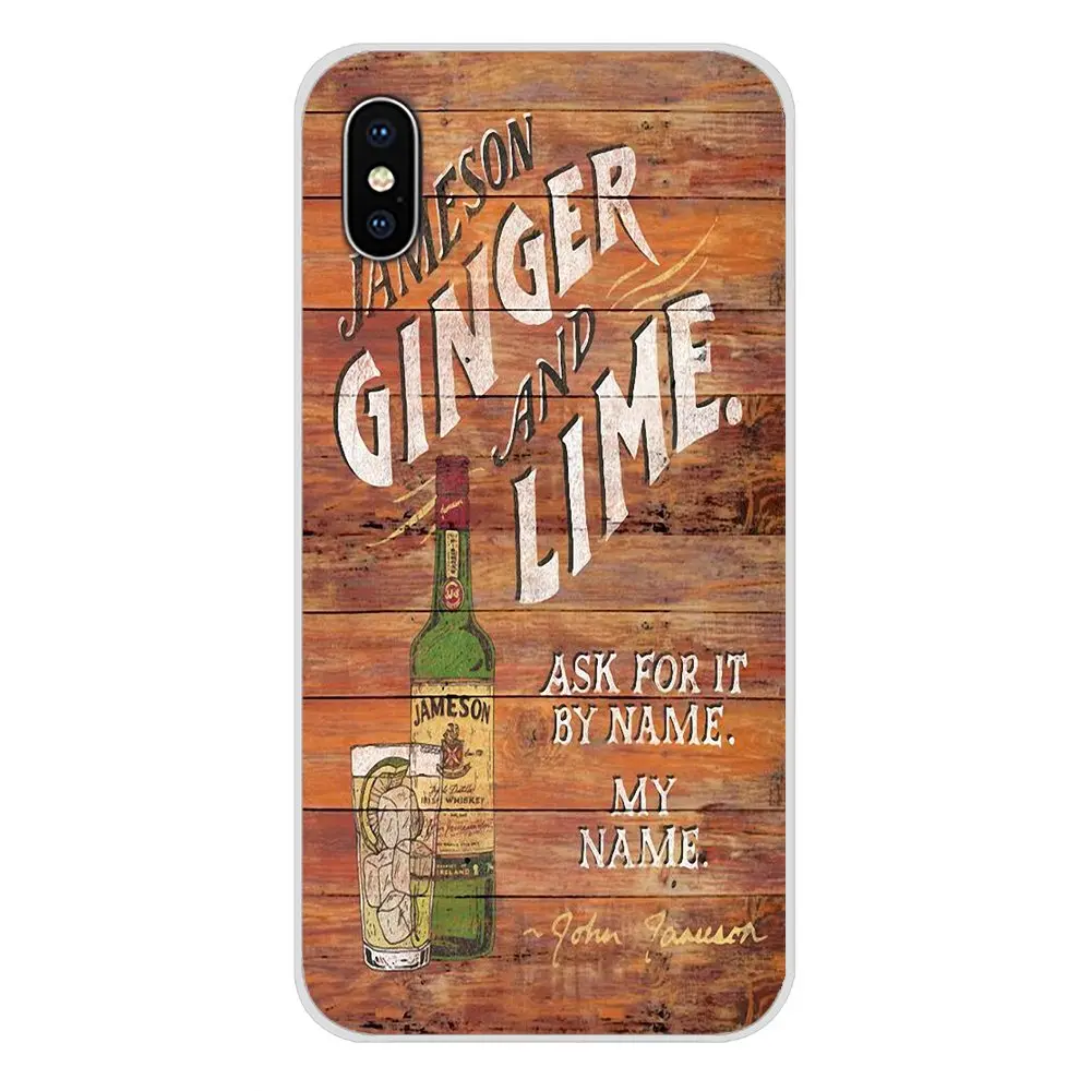 images 7 Прозрачные мягкие чехлы для huawei mate Honor 4C 5C 5X6X7 7A 7C 8 9 10 8C 8X20 Lite Pro Jameson Irish Whiskey limited edition - Цвет: images 7