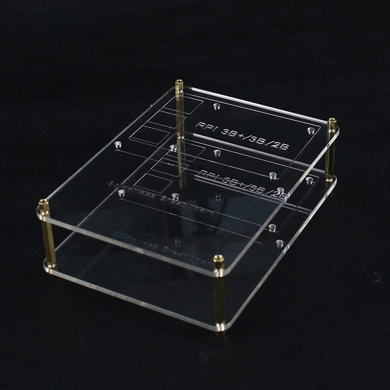 Двухслойная акриловая Монтажная пластина Raspberry Pi 14 5*10 5 см для макетной платы GPIO