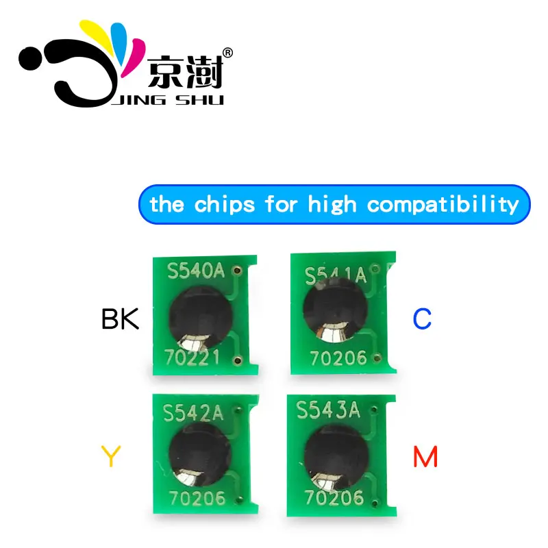 4 шт. CB540A CB541A CB542A CB543A 1215 чип сброса для принтера HP Color laserJet CP1215 CP1518 CM1312nfi CM1312 CP1517 CP1519 |