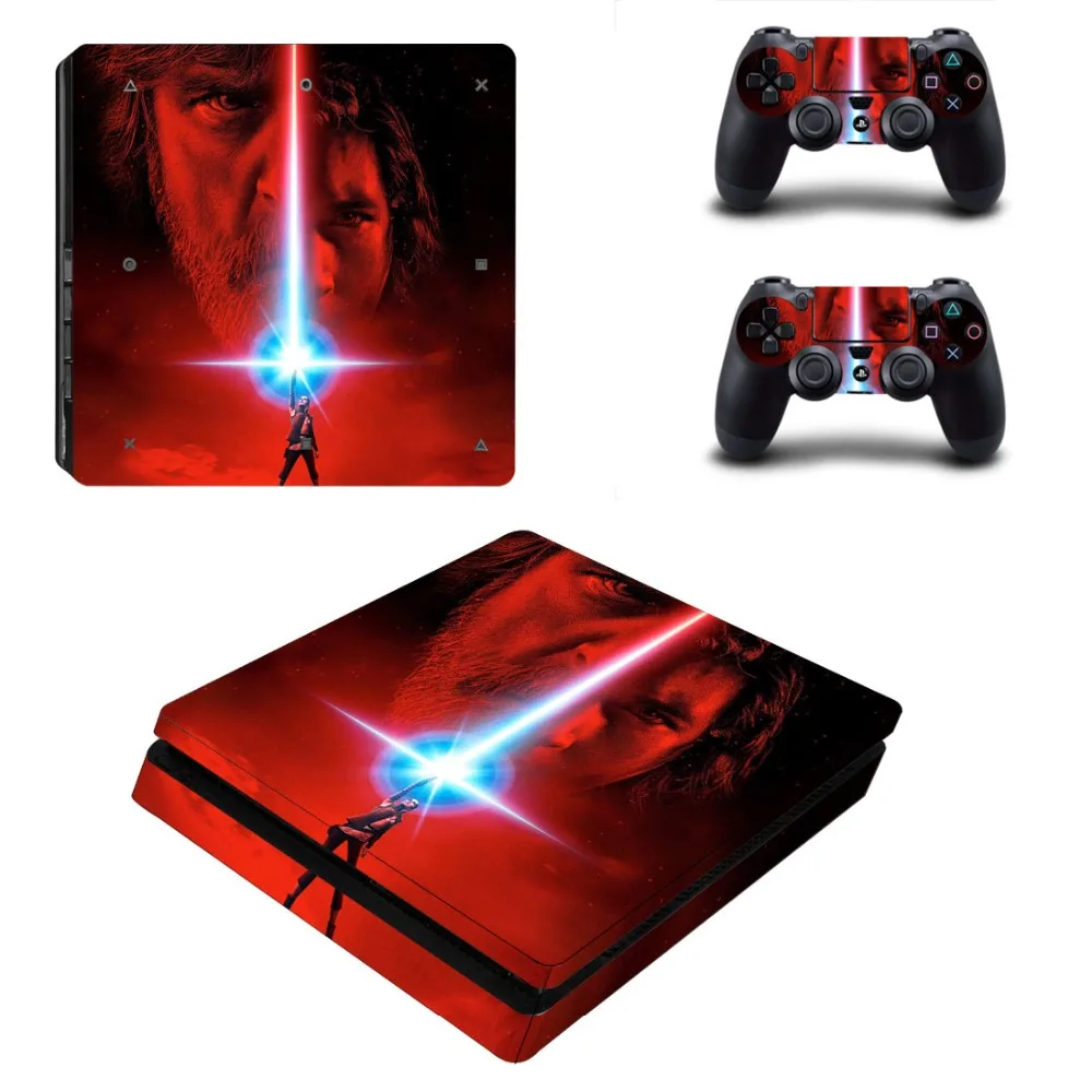 Виниловая наклейка Star Wars для консоли Playstation 4 и контроллера PS4 Slim Skin | Электроника