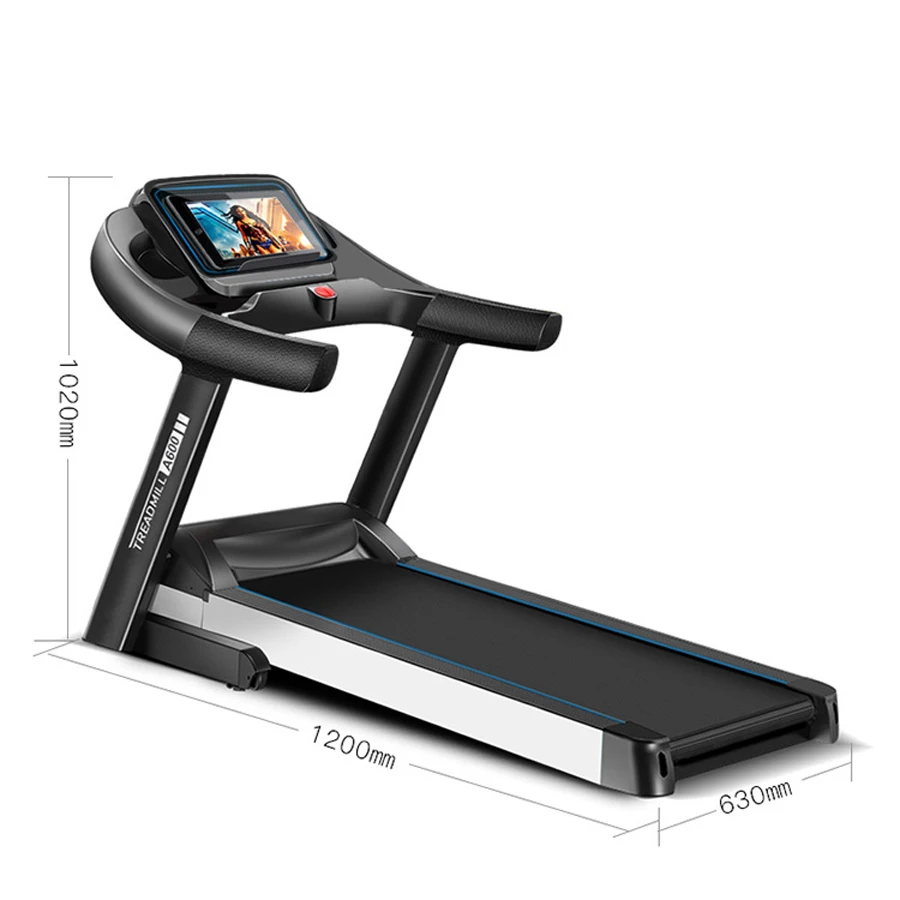 Multi-function Folding Electric Treadmill for Home Silent 52cm Conveyor Belt Household weight loss Walking Fitness Equipment