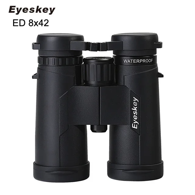 Бинокль Eyeskey ED 8x42 водонепроницаемый призматическая оптика с покрытием SMC Bak4