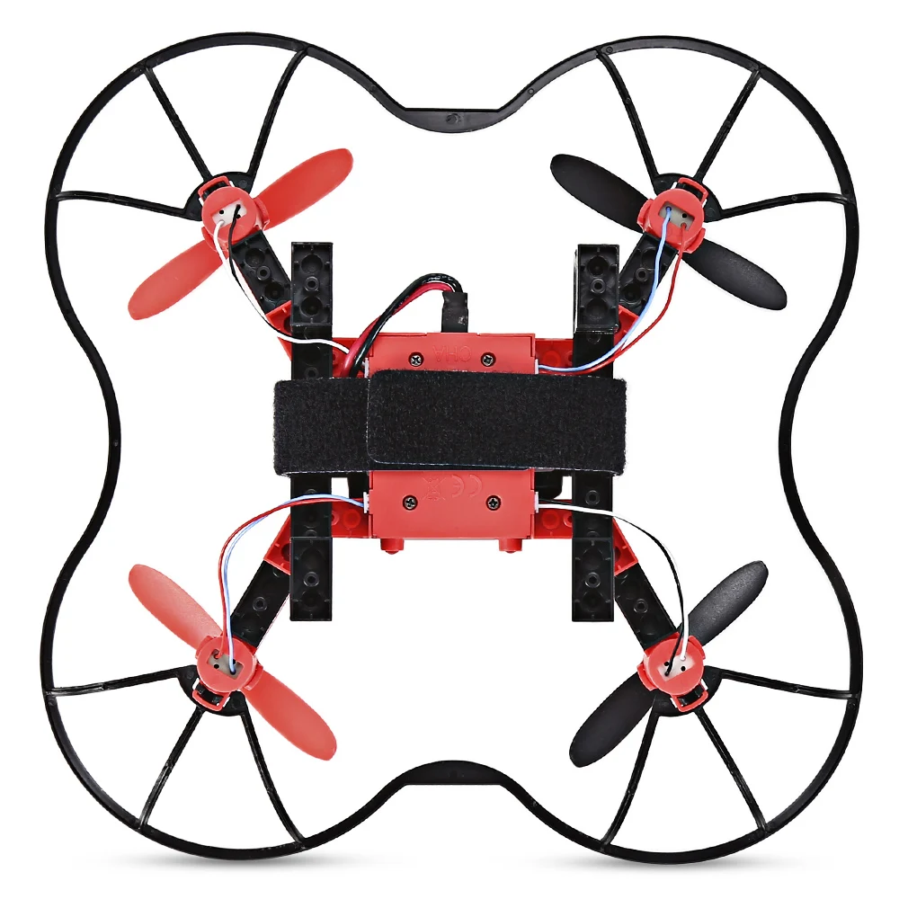 Новинка 2017 года Радиоуправляемый Дрон DIY Building Конструкторы Quadcopter 2.4 г 4CH 6 оси