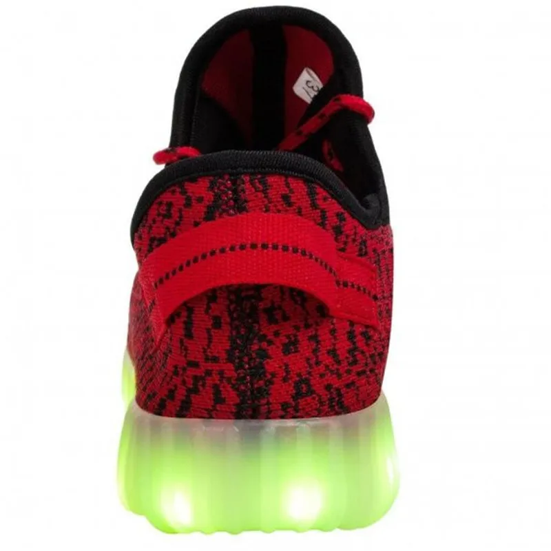 Светодиодный красный USB светильник для мужчин и женщин повседневная спортивная