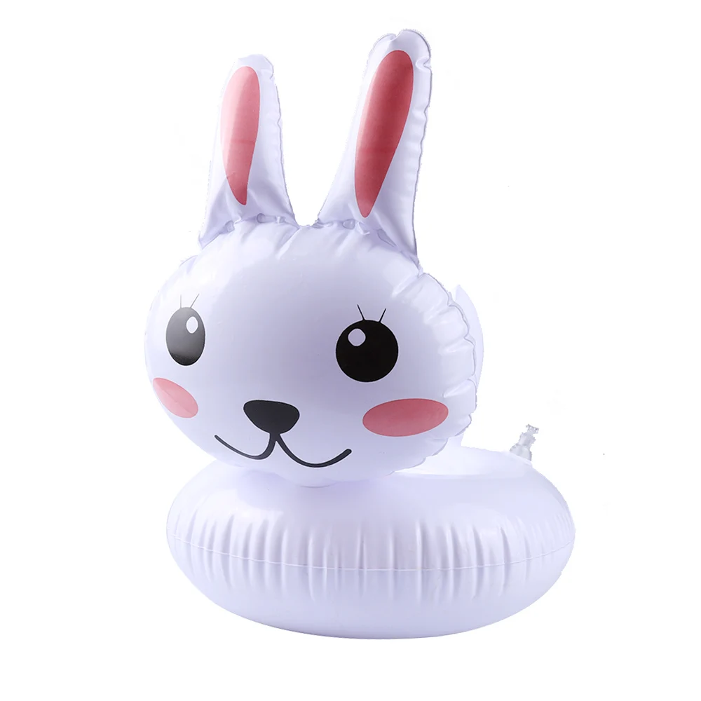 rabbit Лебедь Краб Фламинго плавающий держатель для напитков надувной подстаканник для бассейна бассейн вечерние игрушки для воды детские надувные игрушки для бассейна - Цвет: rabbit
