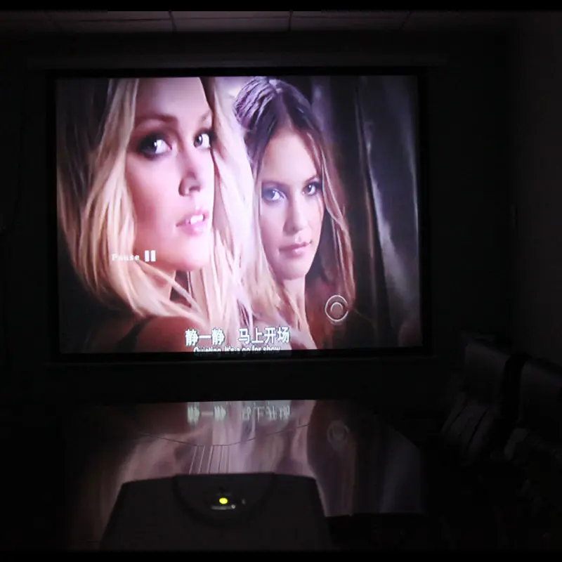 Новинка дома портативный мини HD проекторы кино поддержка портативных пк VGA / а . в S