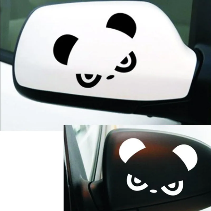 1 пара панда зеркало наклейки сзади | Автомобили и мотоциклы
