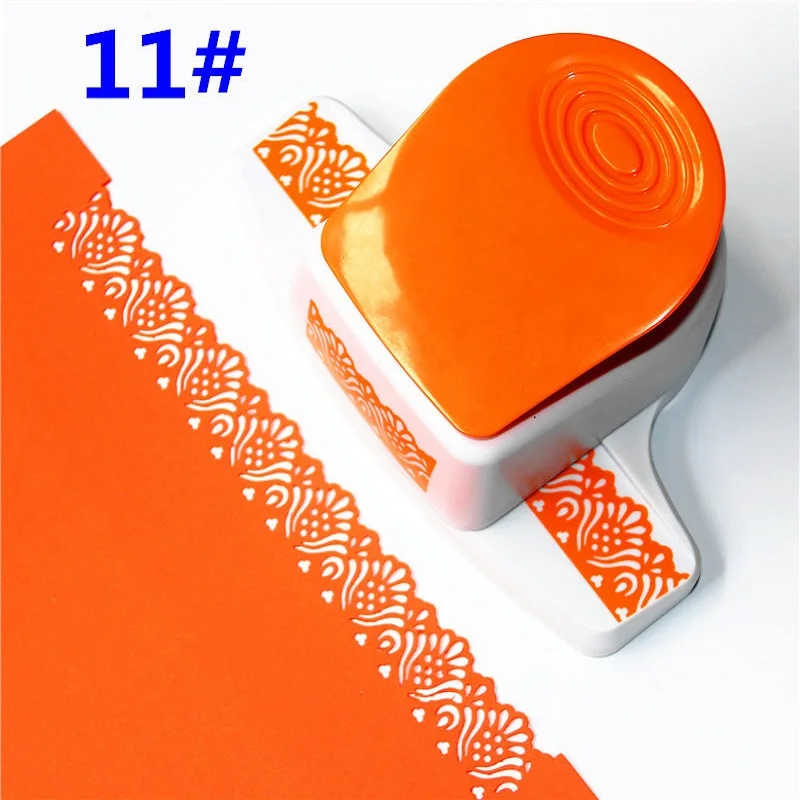 Новинка 2017 большой изящный дырокол для края цветов устройство тиснения ручной