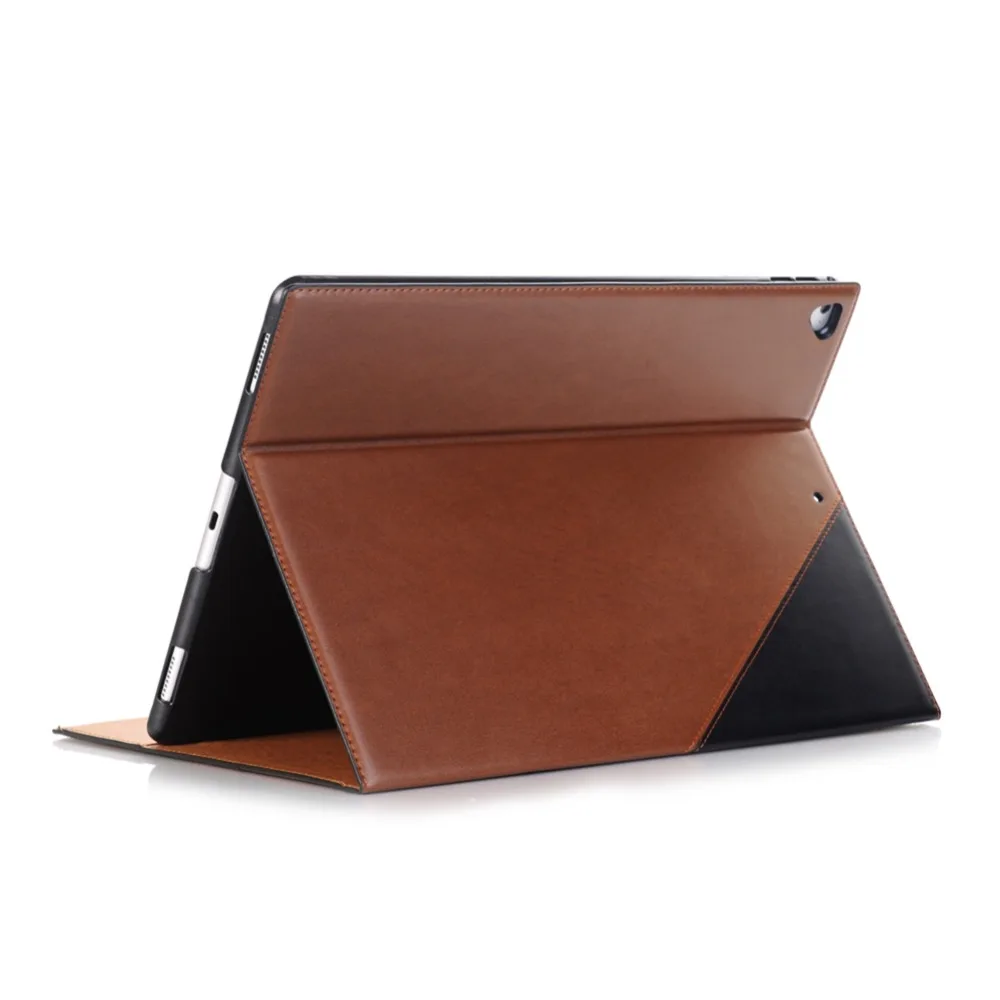 Case For iPad pro 12.9 2017 2016 Patchwork PU Leather Cover Flip Stand Hybrid Tablet 2017/12.9 | Компьютеры и офис