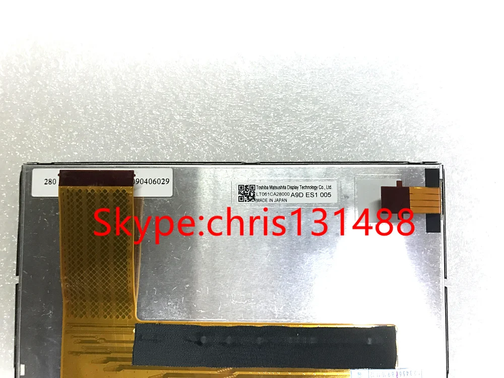 FREE Shipping 6.1&quot Original LT061CA28000 TFT LCD Display Module for Car GPS Navigation Audio System | Автомобили и мотоциклы