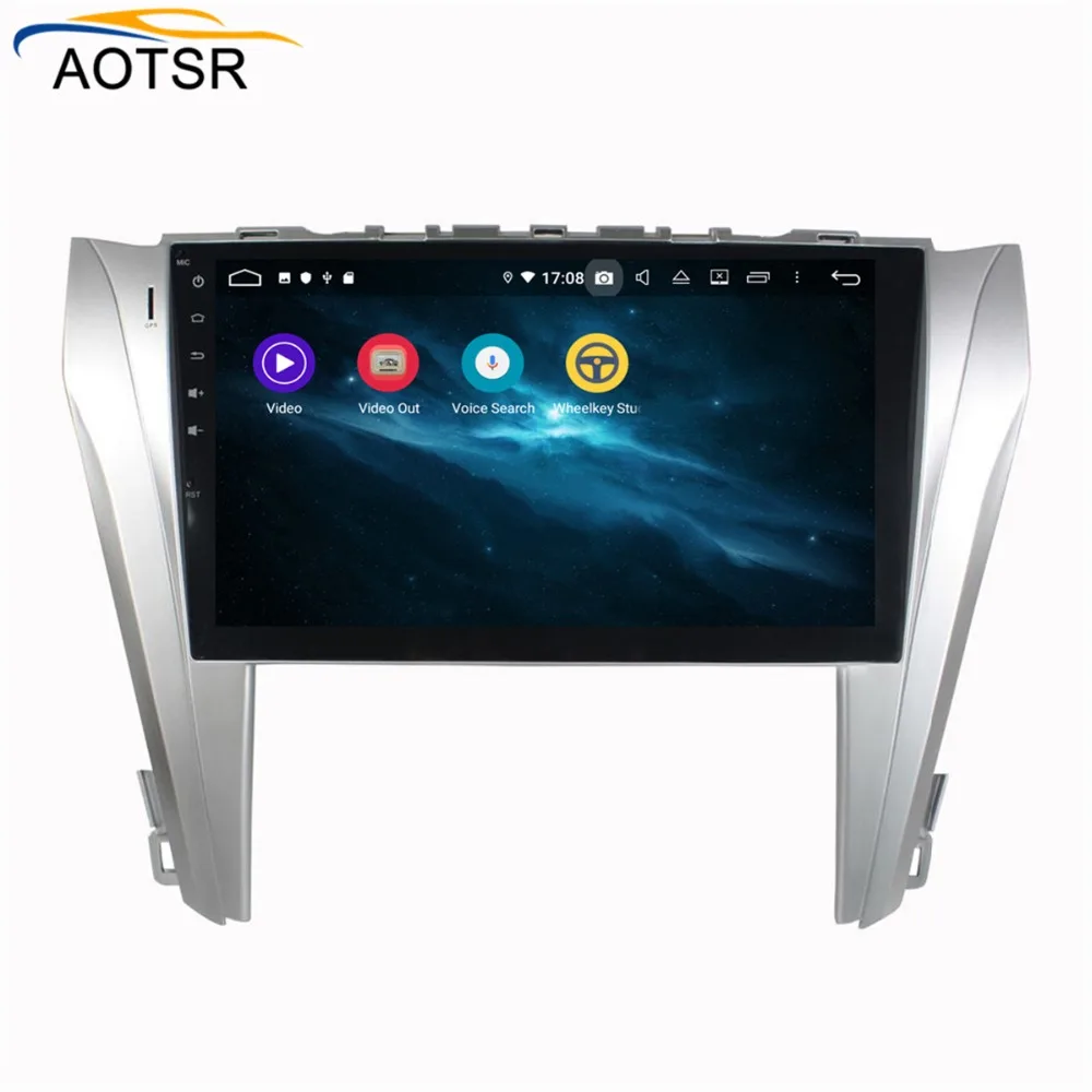 Автомобильный DVD плеер DSP 4 + 64G 2 din Android 9 0 для Toyota Camry 2014 2015 2016 2017 gps навигация стерео