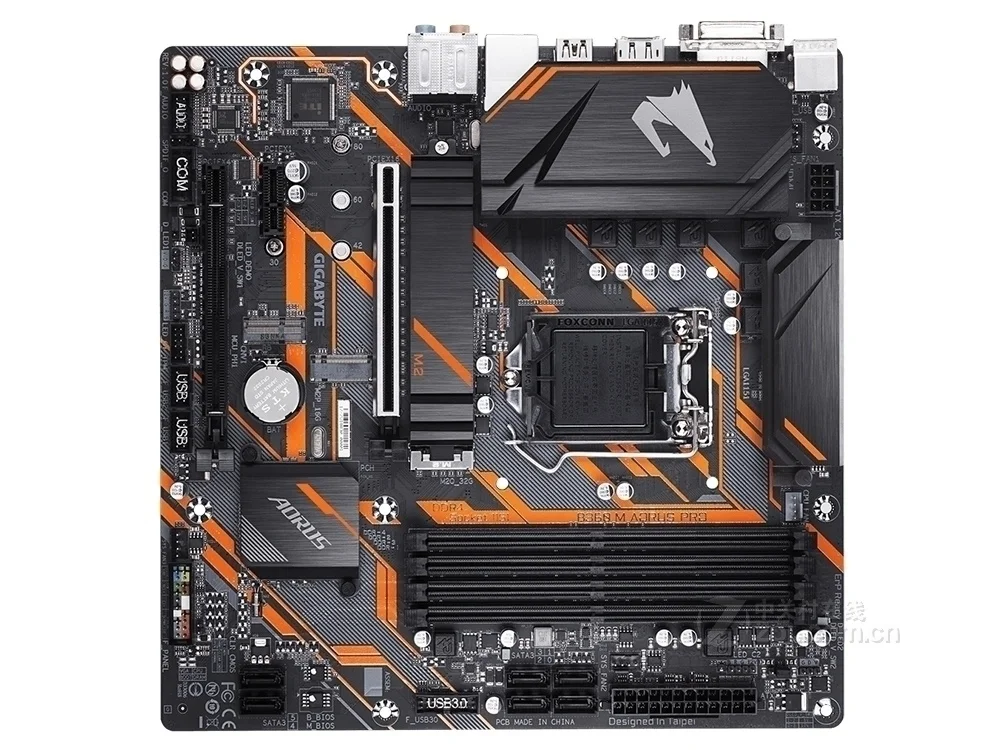 Gigabyte GA-B360M AORUS PRO настольная материнская плата B360M Intel B360 LGA 1151 Core i7 DDR4 64G SATA3 USB3.1 M.2 COM