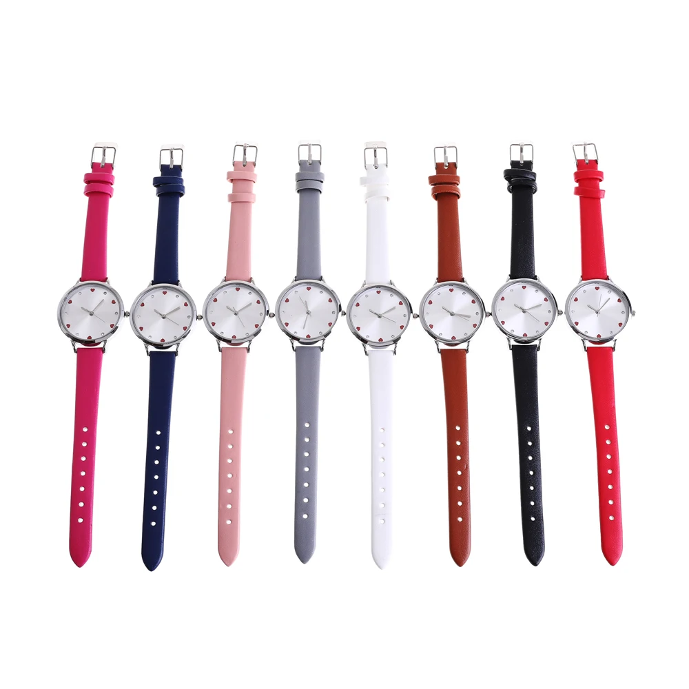 Женские кварцевые наручные часы с кристаллами в форме сердца|Женские часы| |