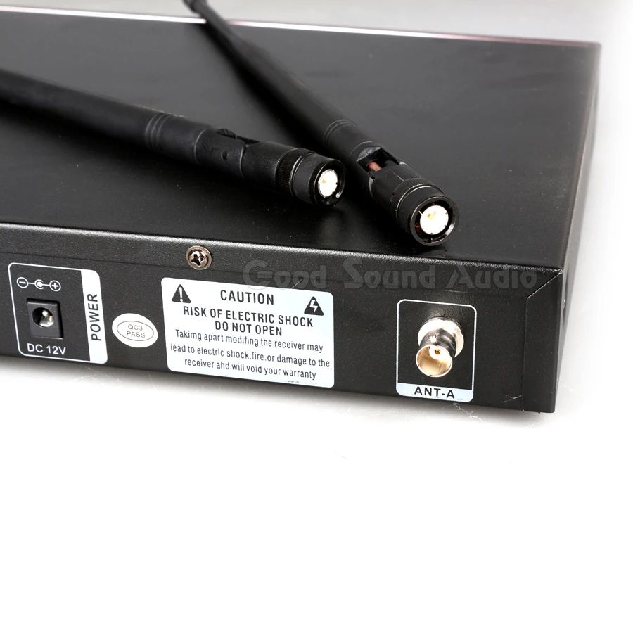 UR6S Профессиональный UHF караоке беспроводной микрофон Система 2 канала ручной