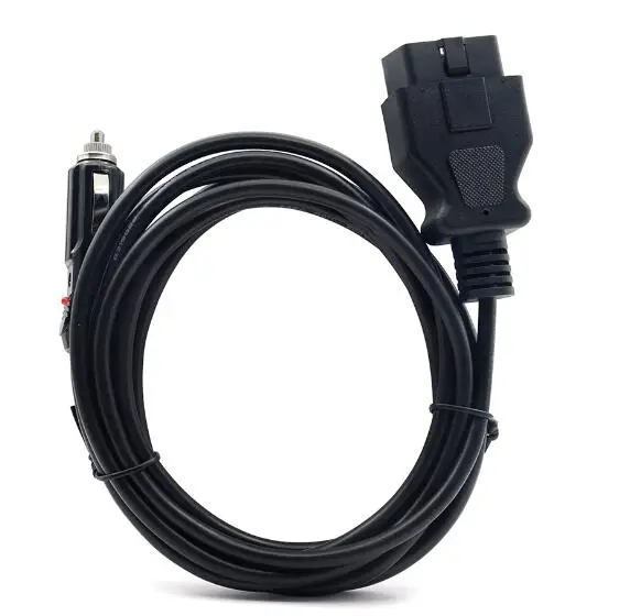 Only Cable OBDII 12 В DC мощность ECU аварийный источник питания кабель Аллигатор клип и авто скачок стартер мощность EC5 для интерфейса Разъем - Цвет: Only Cable