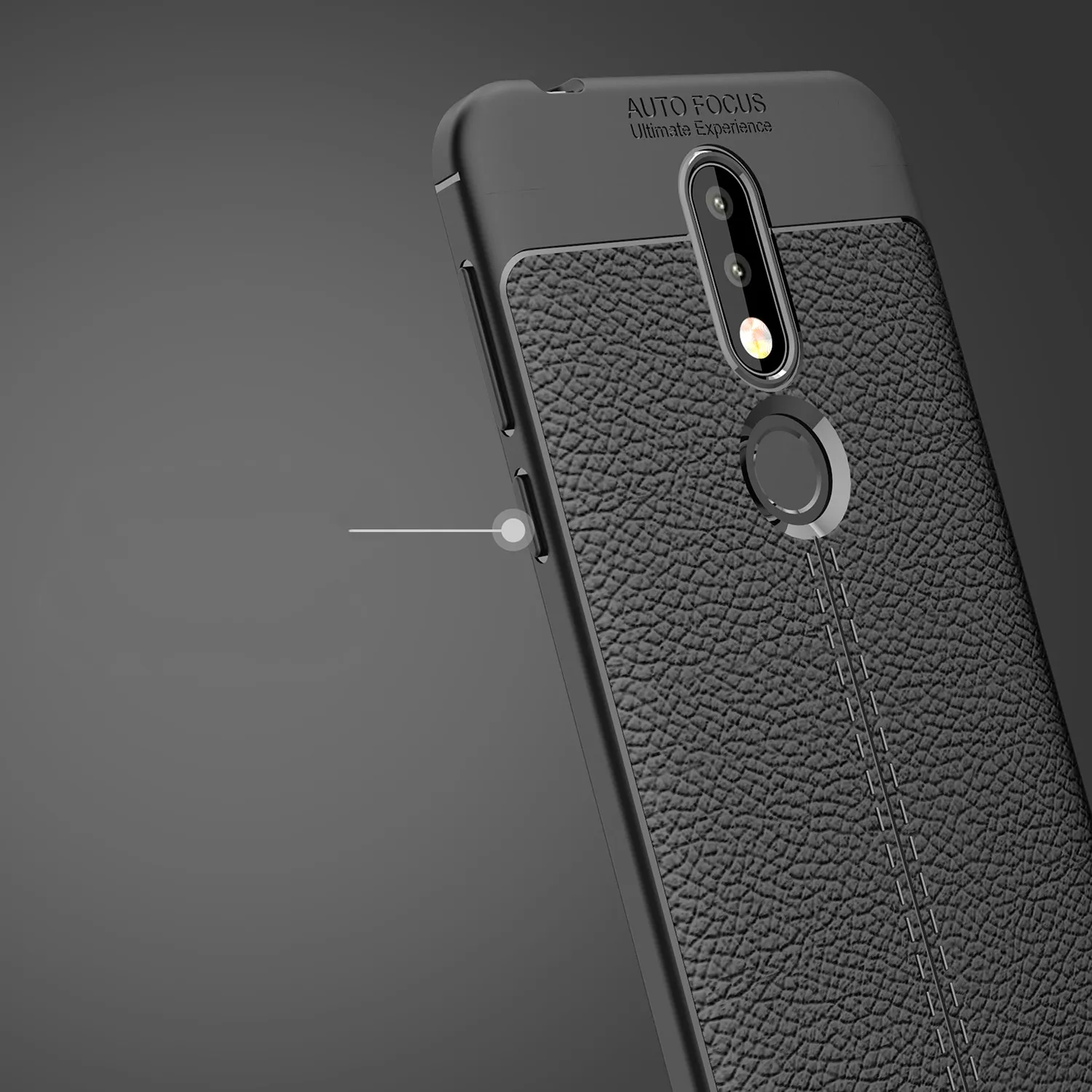 Кожаный зернистый ТПУ силиконовый защитный чехол для Nokia 3 1 7 6 5 Plus 8 2 1X7X6X5 Sirocco