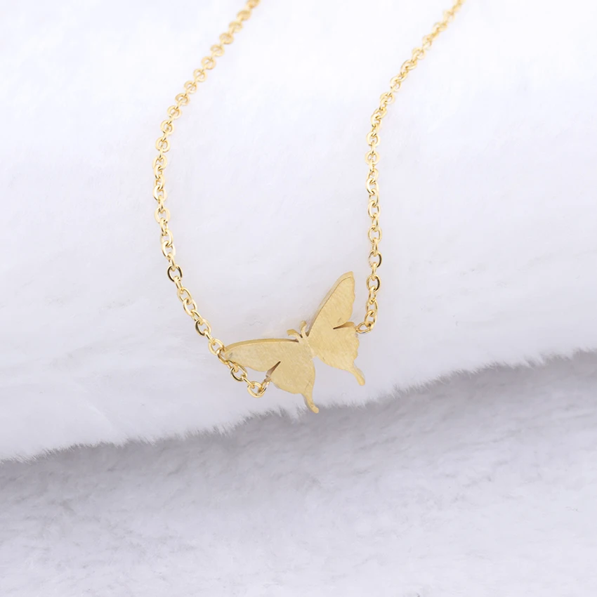 10 шт./лот 2017 природа ювелирные изделия Нержавеющая сталь татуировки Boho бабочка