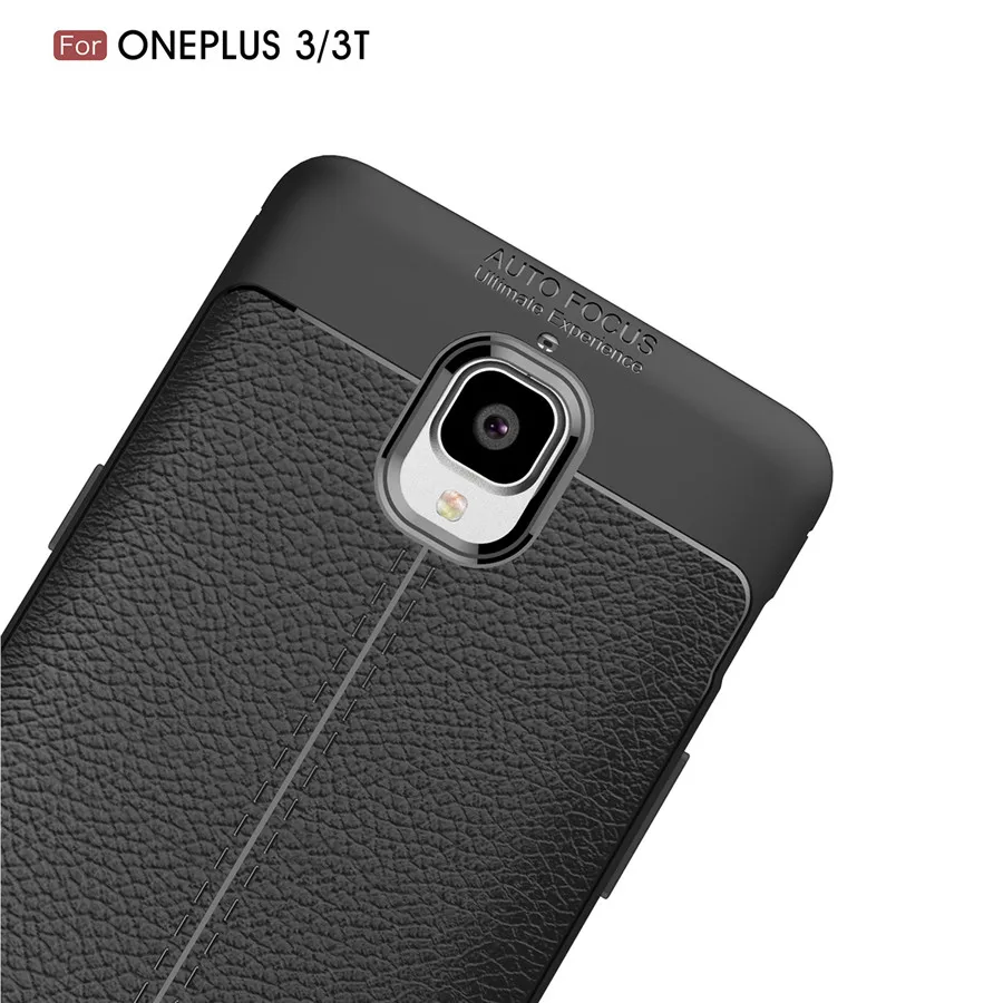 Чехол для One plus 3 Oneplus роскошный кожаный ТПУ силиконовый чехол телефона Oneplus3 3T
