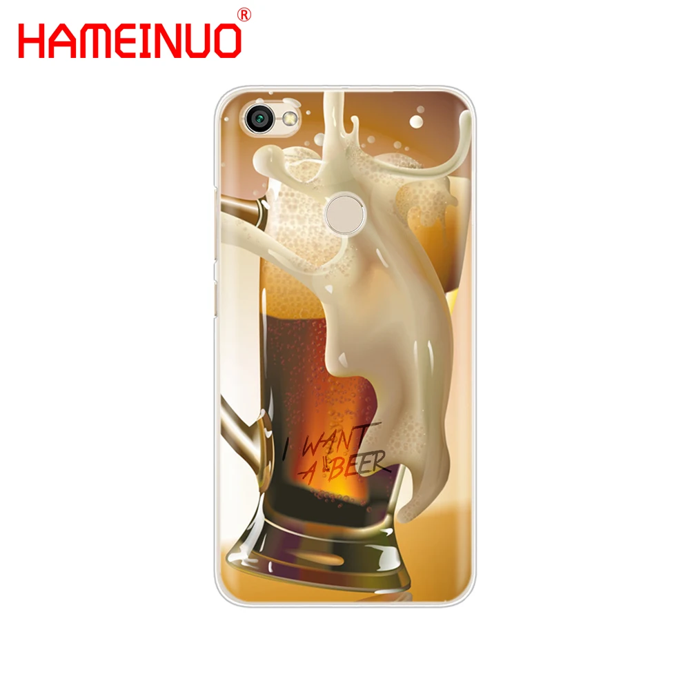HAMEINUO Beer Summer Cocktai Food Cover phone Case for Xiaomi redmi 5 4 1 1s 2 3 3s pro PLUS note 4X 4A 5A | Мобильные телефоны и
