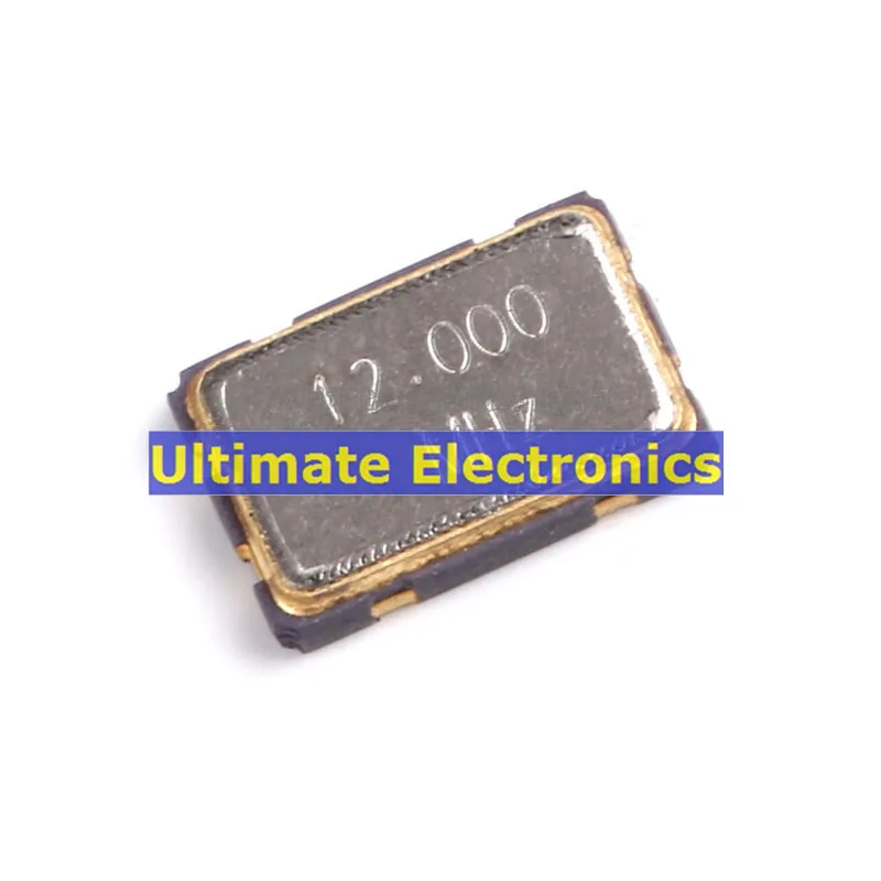 

10pcs SMD Active Crystal 5032 12.000MHz 12mhz 20PPM 3.3V 5.0*3.2mm 4eet