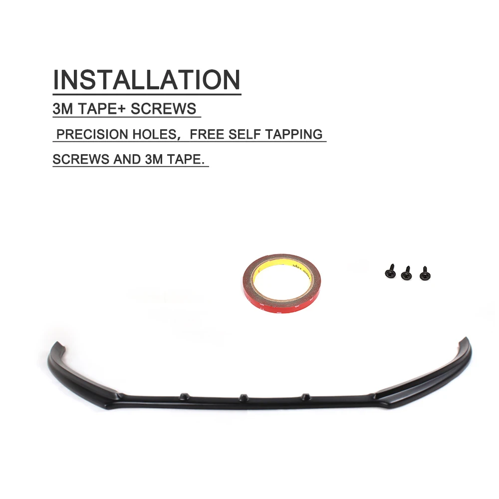 Передний бампер из углеродного волокна/ФАП диффузор для губ спойлер фартук