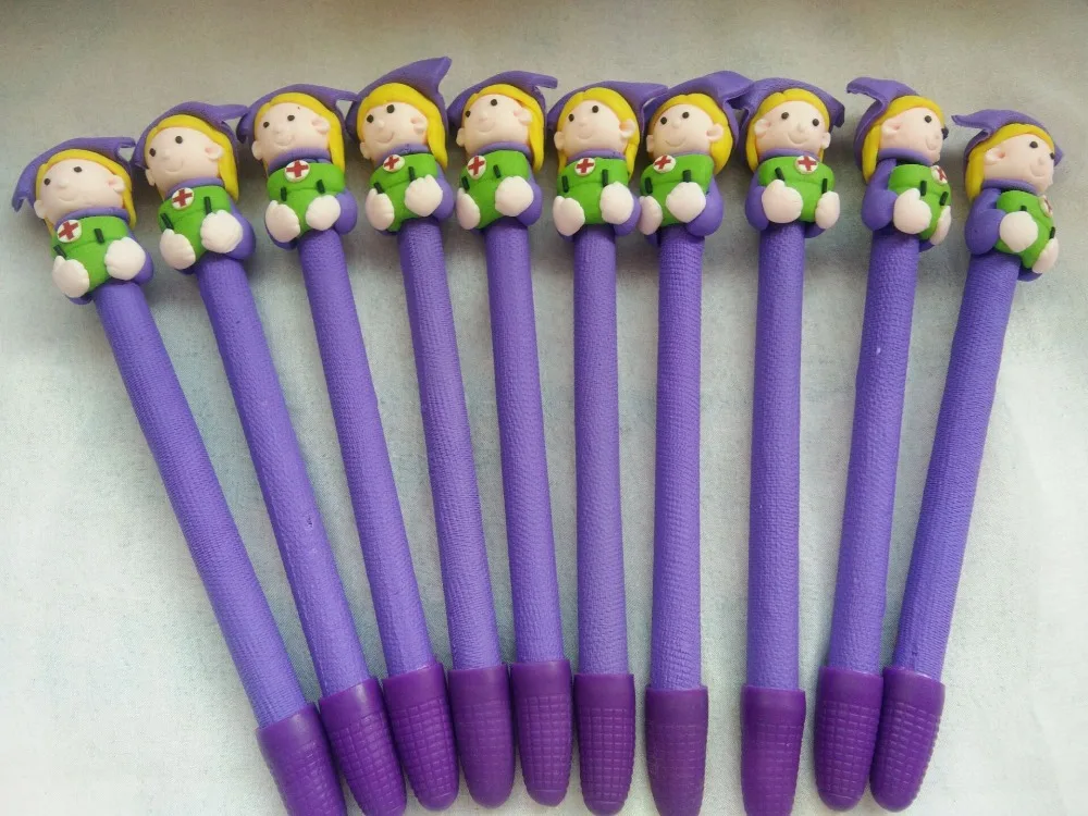 20 шт./партия шариковая ручка из полимерной глины|pen promotional|ballpoint pengift pen |