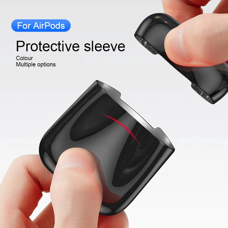 Пленка, поликарбонат чехол для Apple Airpods аксессуары кожухи головных телефонов для Airpods 2 крышка airpod 1:1 airpods2 air pod защитный ковер