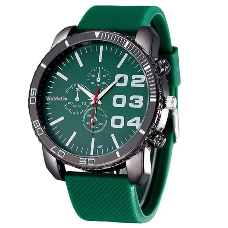 

Reloje 2018 Men Stylish Watch Male Silicone date Quartz Watches Mens Luxury Brand Sport Clock Erkek Kol Saati #D