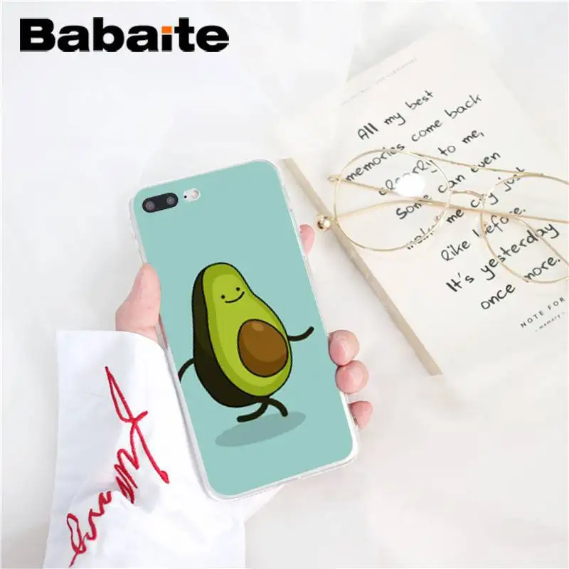 Babaite чехол с принтом авокадо мягкий чехол для телефона для iPhone 8 7 6 6S Plus 5 5S SE XR X XS MAX 10 11 11pro 11promax Coque Shell