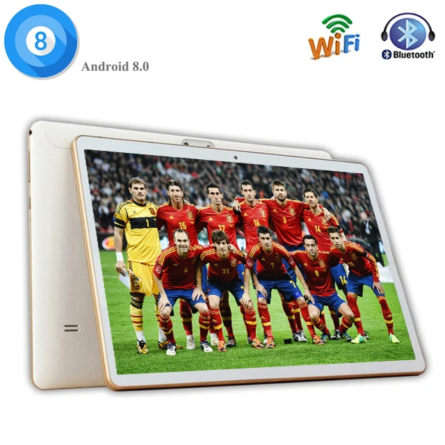 Глобальная версия 4G LTE 10 дюймов Android 8 0 планшетный ПК 4 Гб ОЗУ 64 ПЗУ IPS 5.0MP WiFi A GPS G Senor