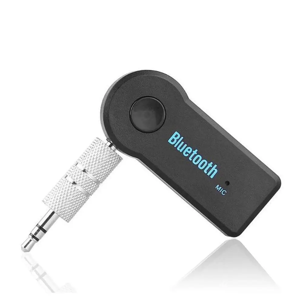 Беспроводной Bluetooth 3,5 мм AUX Аудио Стерео Музыка Домашний Автомобильный Ресивер Адаптер Mic HiFi Surrounding для iPhone Samsung on.