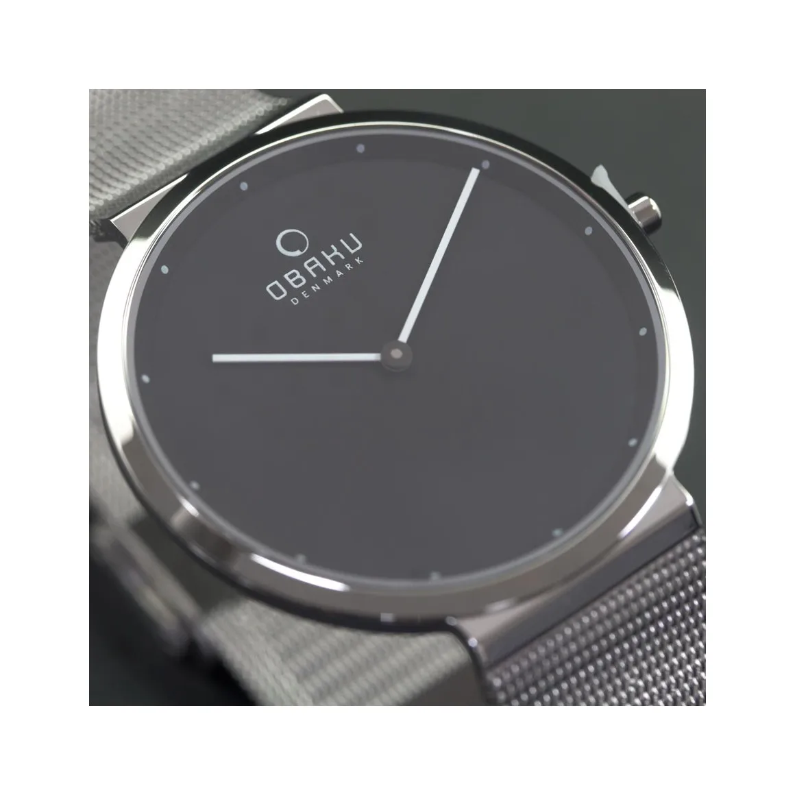 Наручные часы Obaku V230GXCBMC мужские кварцевые на браслете|Кварцевые часы| |