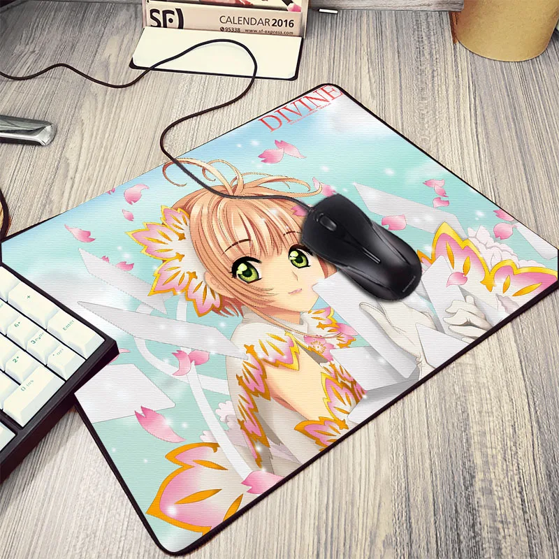 Mairuige как лучший коврик для аниме влюбленных друзей Cardcaptor Sakura узор с Сакурой мыши