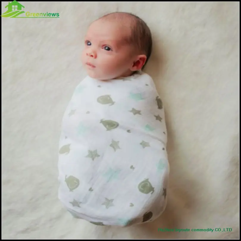 Alibaba Trade Assurance 4-Pack Bamboo fiber Blanket Wholesale Gauze Muslin Swaddle 4PCS/Box 43&quotx43&quot | Дом и сад