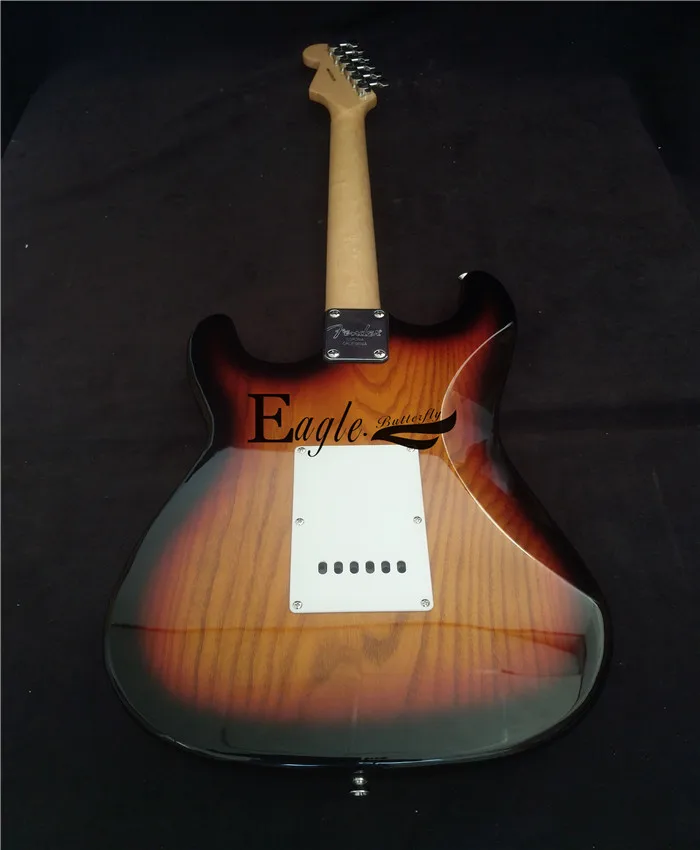 Орел. Бабочка Электрогитара Бас гитара Custom Shop ST из ясеня
