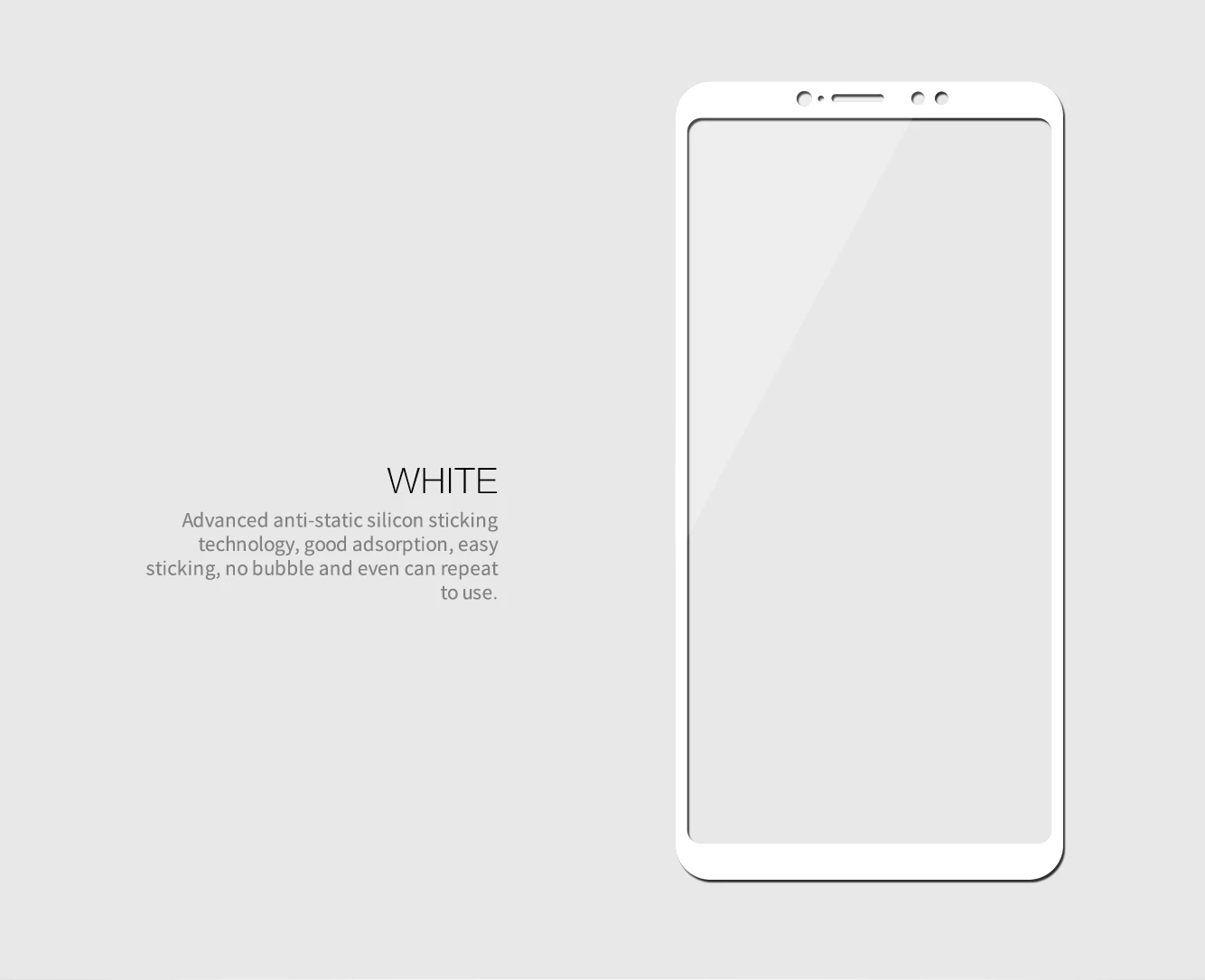 white Для Xiaomi mi max 3 закаленное стекло полное покрытие анти-взрыв Закаленное стекло протектор экрана NILLKIN CP+ для Xiao mi max 3 - Цвет: white