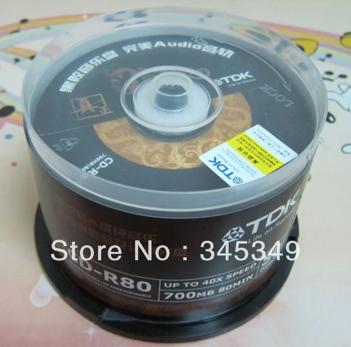 Wholesale 10discs/lot High Quality A+ Blank Discs TDK CD-R Black CD Music  Disk 40X 700MB 80MIN Recordable CDR Blank CD R Disc | Компьютеры и офис |  АлиЭкспресс