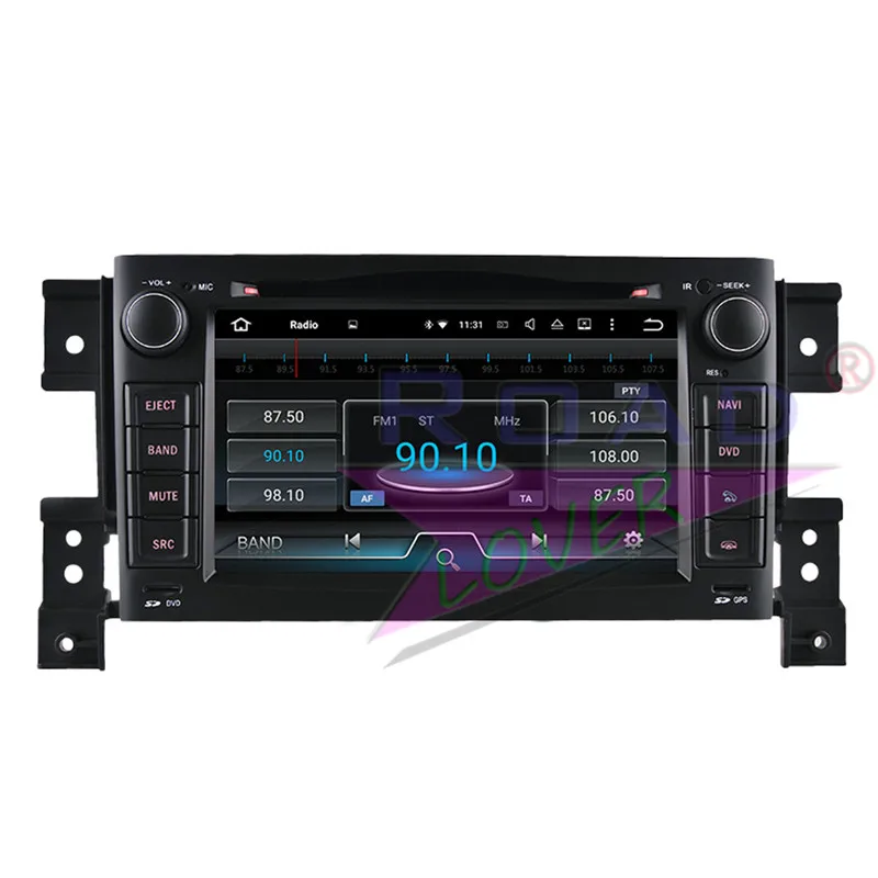 Roadlover Android 9 0 автомобильный ПК dvd-плеер авто радио для Suzuki Grand Vitara 2005-GPS Навигация
