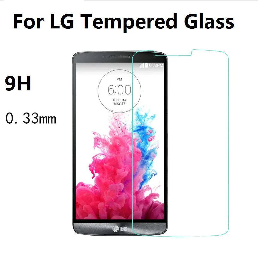 0.33 мм Премиум закаленное Стекло для LG G3 D855 D830 D851 Vs985 D850 f400l Beat Леон Magna L Bello Фино