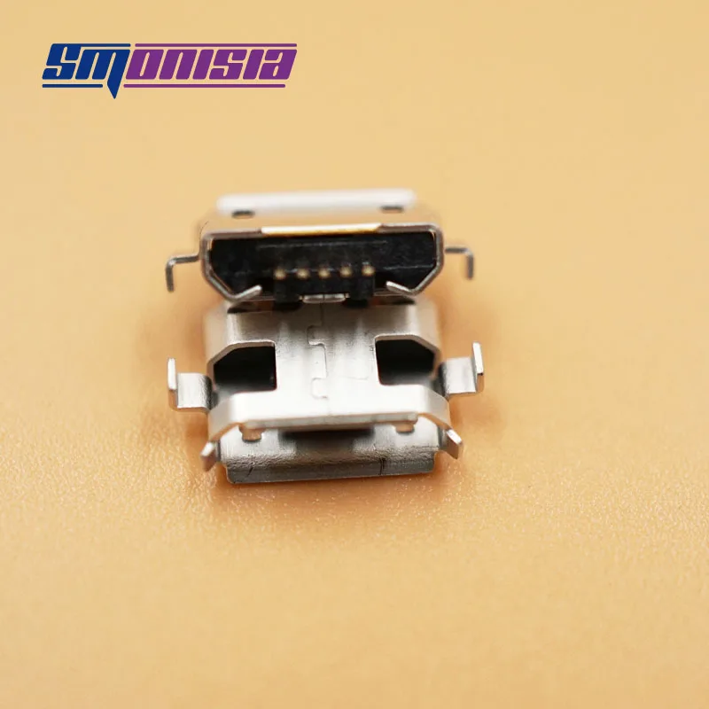 Микро USB разъем smonsy медная 2DIP ножка замена мобильного телефона для