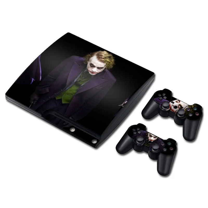 Виниловая наклейка DC The Joker Skin для PS3 Slim PlayStation 3 и контроллеров PS3|Наклейки| |