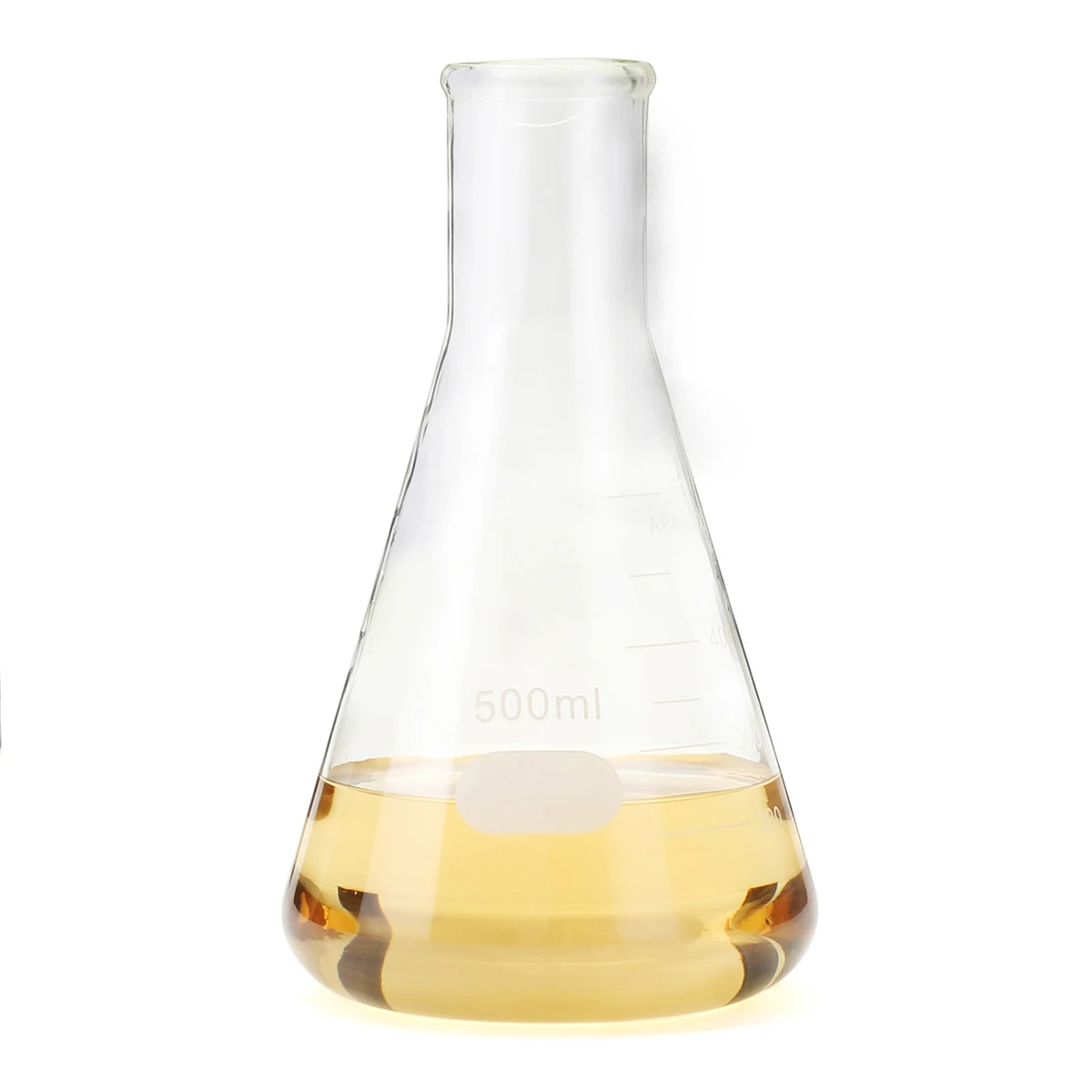 Стеклянная колба 500 мл коническая стеклянная бутылка Erlenmeyer лабораторная емкость