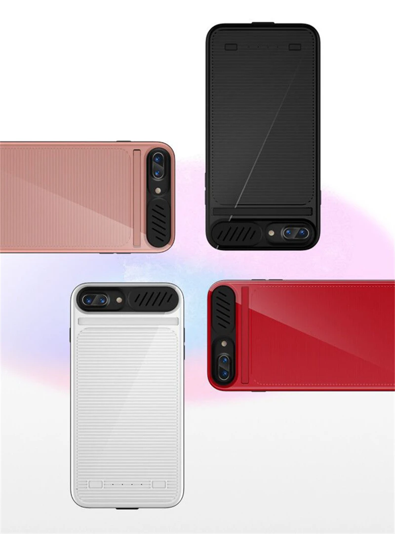 5800/8200 мА/ч, Портативный Батарея Зарядное устройство чехол для iPhone 8 Plus/7/6s/6 резервного копирования Батарея чехол для iPhone 8 Plus/7/6s/6 Plus, Мощность банка