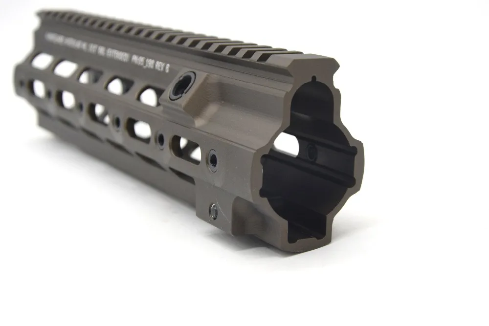 XPOWER GT style 10'Rail system 416 M-LOK MOD Lite Handguard для AR AEG Airsoft M4A1 Пейнтбол CS Спорт на открытом воздухе приемник коробка передач