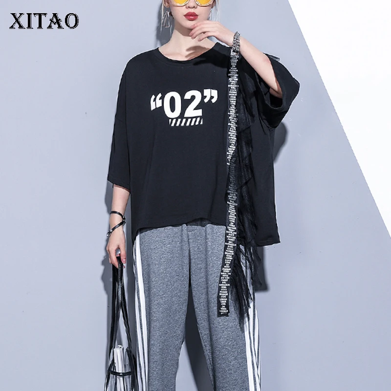 [XITAO] 2019 Новое поступление европейская мода женская летняя повседневная