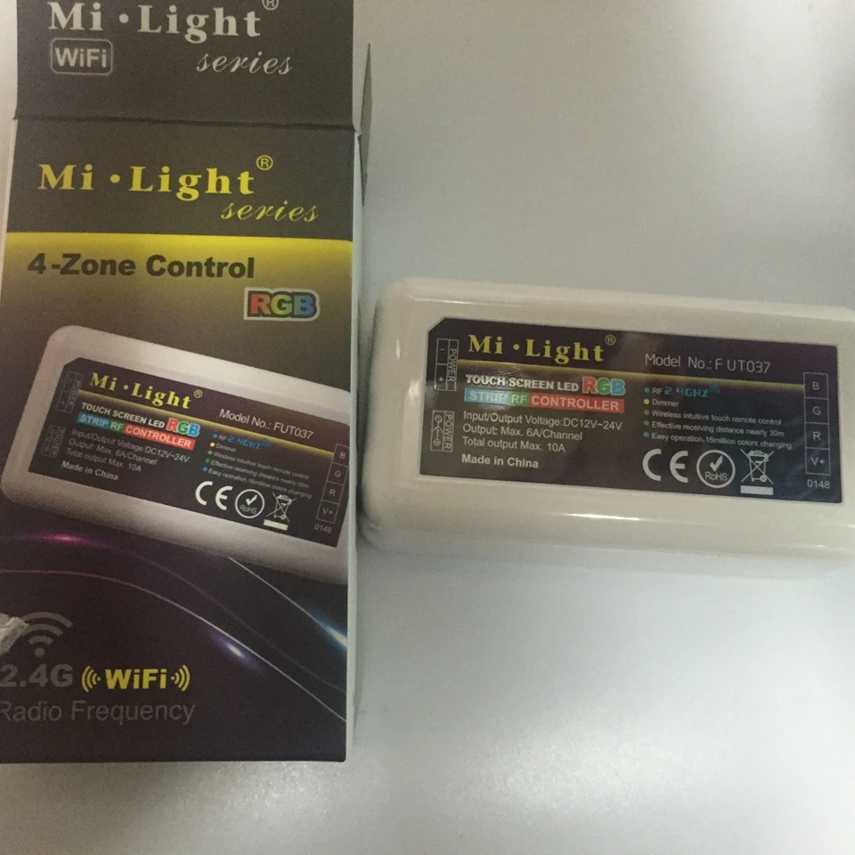 Новинка 2017 Milight 2 4G беспроводной 4 зоны wifi RF Диммер mi. light пульт дистанционного