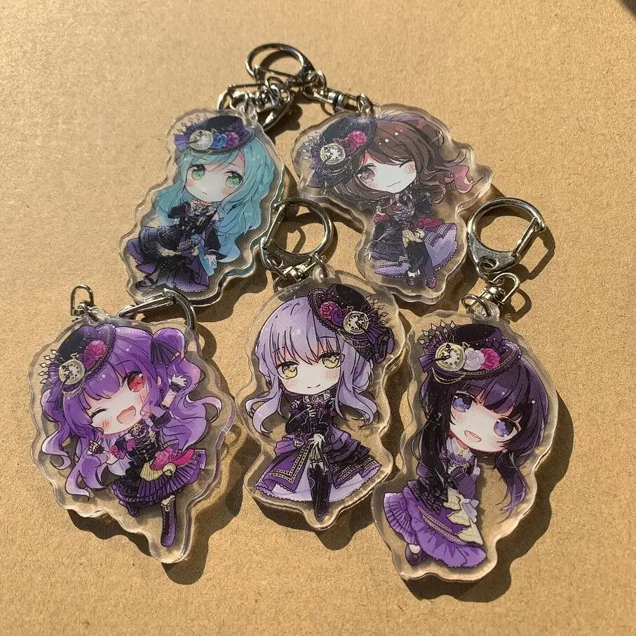 Bang Dream! Roselia Minato Yukina Hikawa Sayo акриловый брелок фигурный брелок|Реквизит для костюмов|